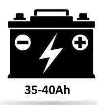 35 - 40Ah